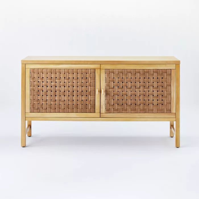 Palmdale Woven Door Console Natural - Threshold™ designed with Studio McGee | Target