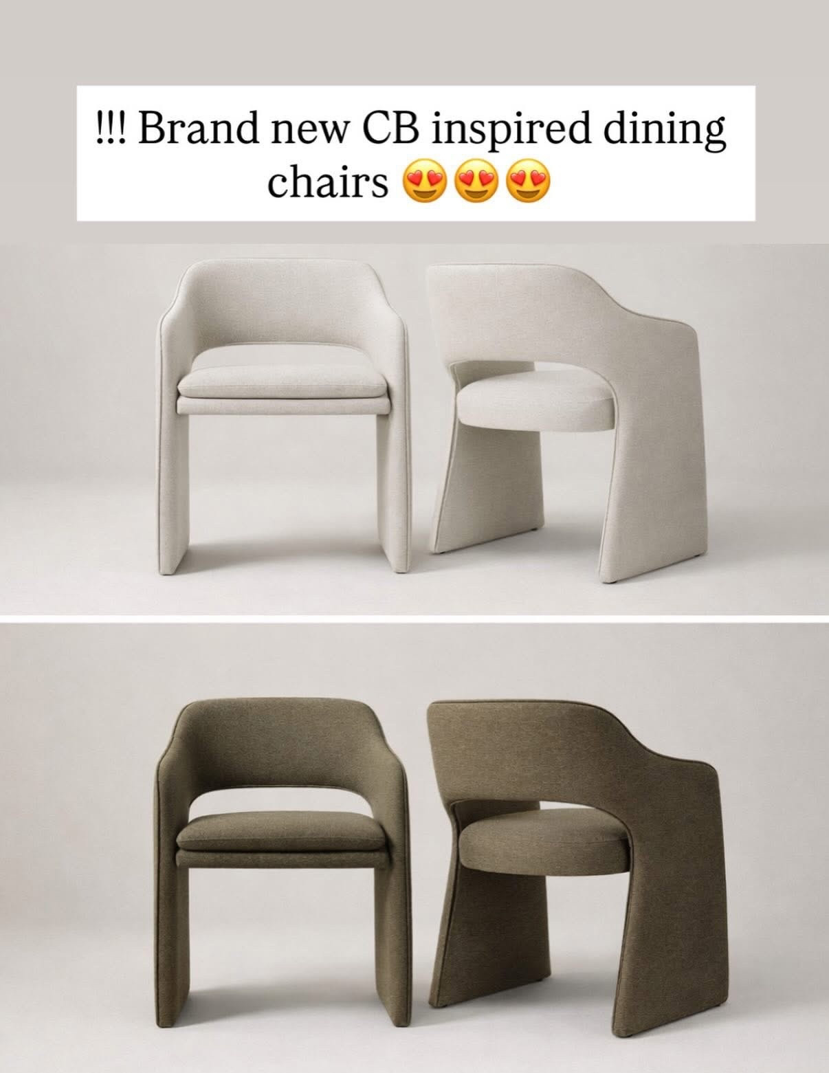 The best priced CB inspired dining chairs 😍😍😍😍

#LTKSaleAlert #LTKHome