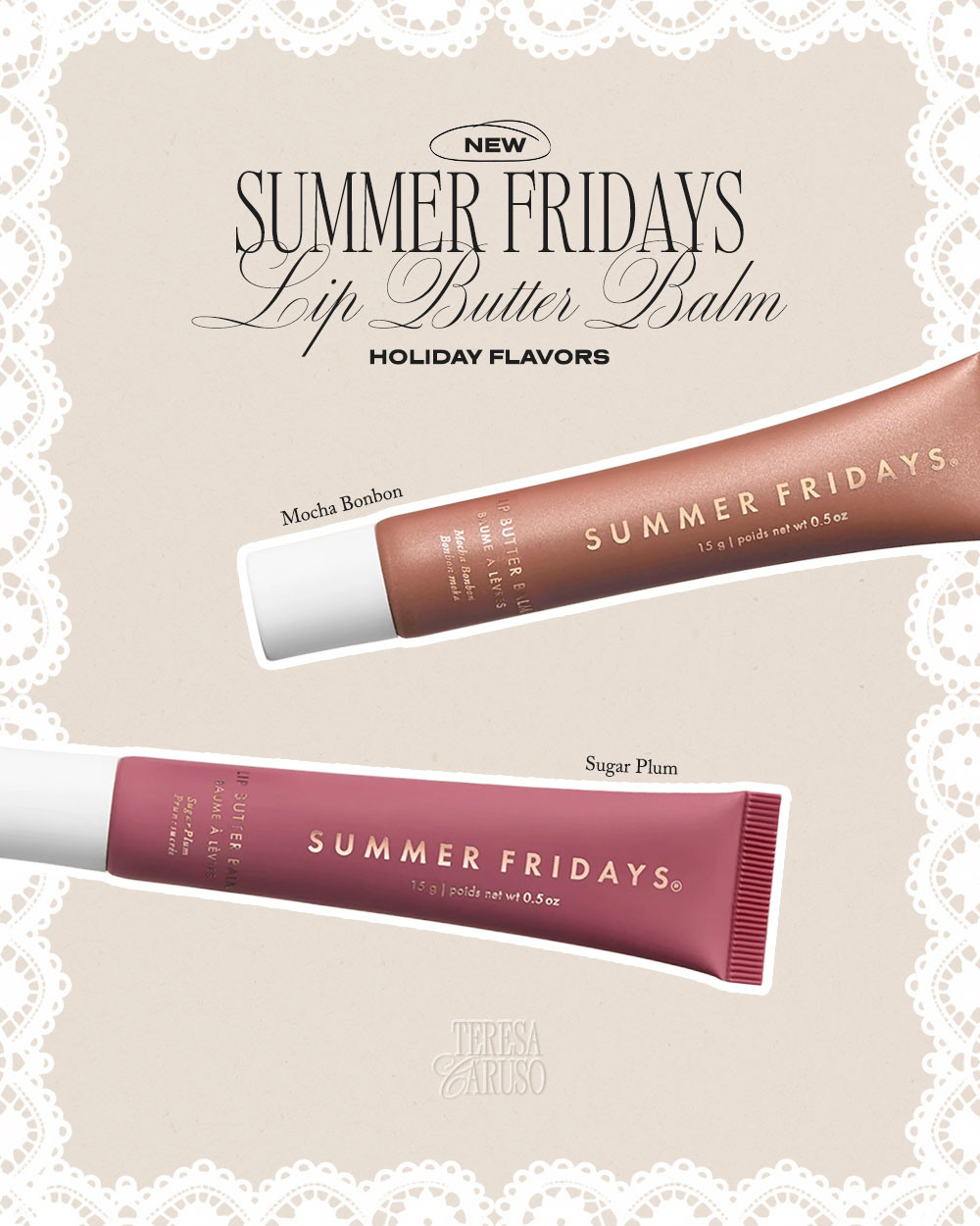 New Summer Fridays Holiday Lip Butter Balm 

 #LTKSeasonal #LTKBeauty