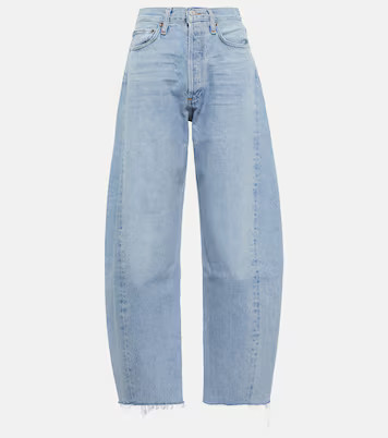 Luna high-rise barrel-leg jeans | Mytheresa (US/CA)