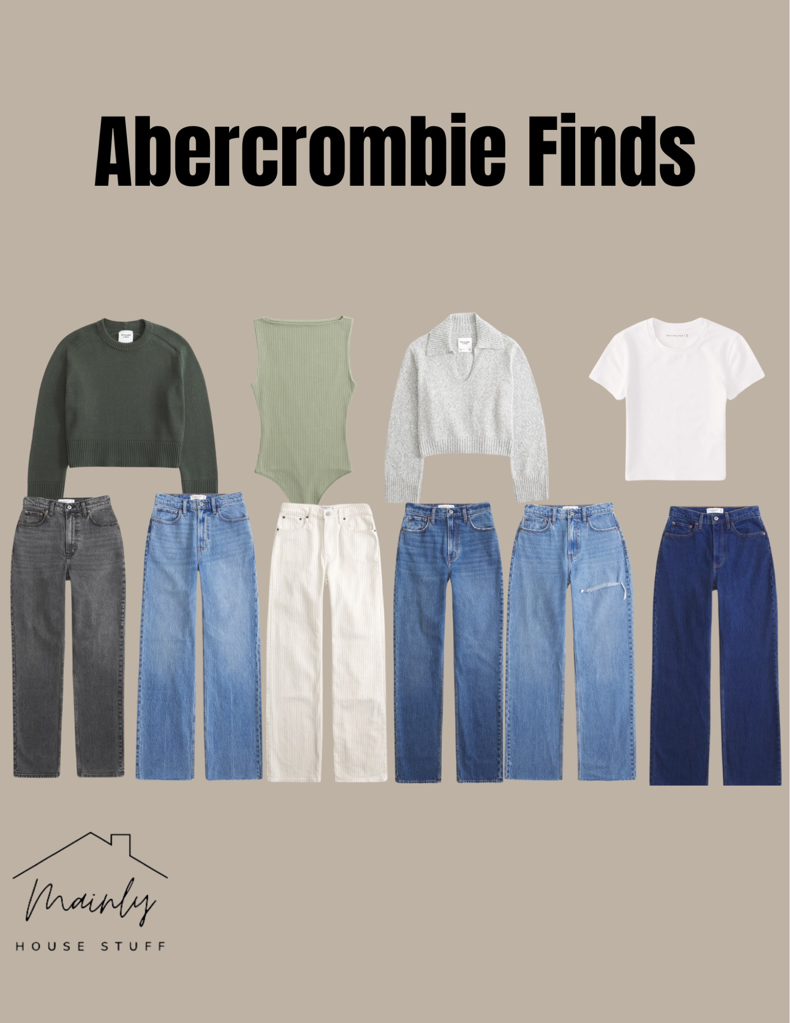 #abercrombie literally has the best #jeans that fit like a glove 

#LTKMostLoved #LTKmidsize #LTKstyletip