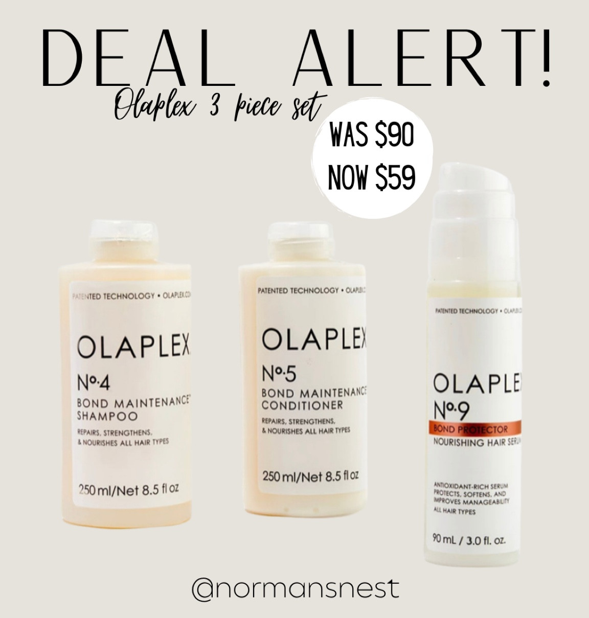 Great price on this Olaplex 3 piece set! 

#LTKbeauty #LTKsalealert #LTKGiftGuide