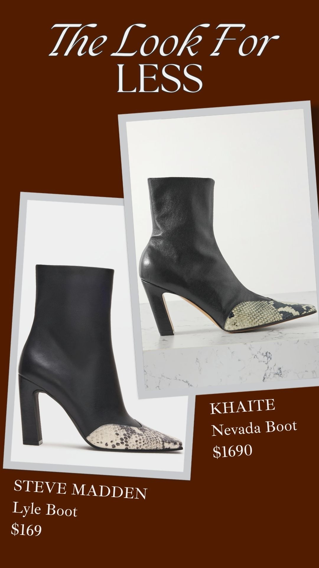 Obsessed with these boots for fall and I’ll be buying the Steve Madden look for less. 🔥 They even have the lower heel option 🙌🏾 

#LTKStyleTip #LTKShoeCrush #LTKSeasonal