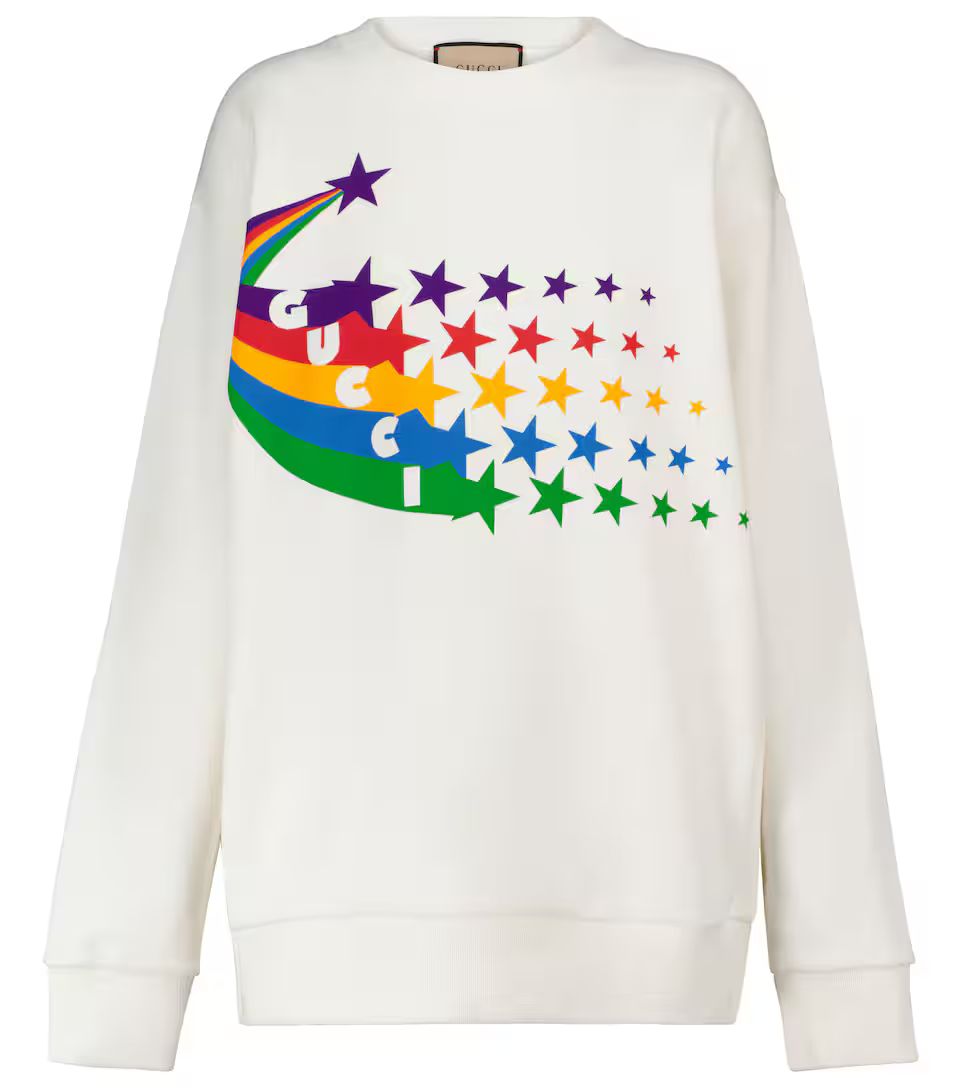 Printed cotton jersey sweatshirt | Mytheresa (US/CA)