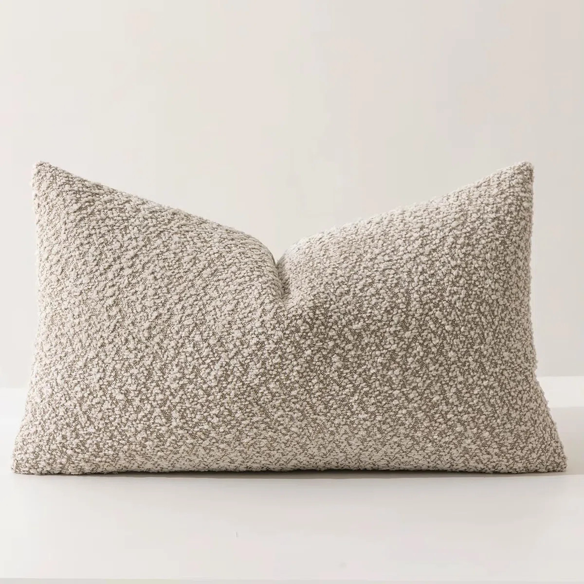 Soft Chenille Boucl\u00e9-style Filled Throw Pillow | Wayfair North America