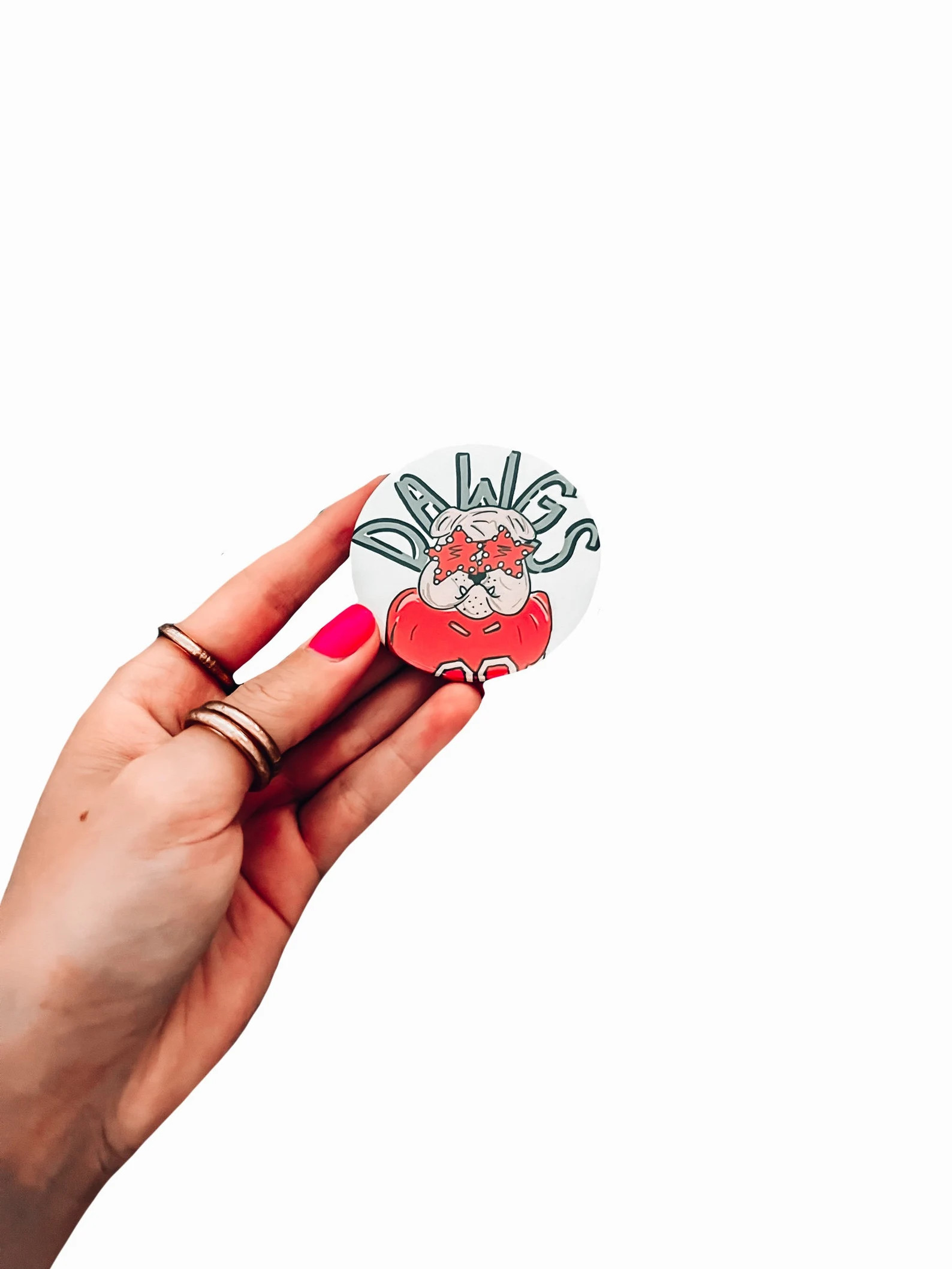 Cool Bulldog Georgia Button - Etsy | Etsy (US)