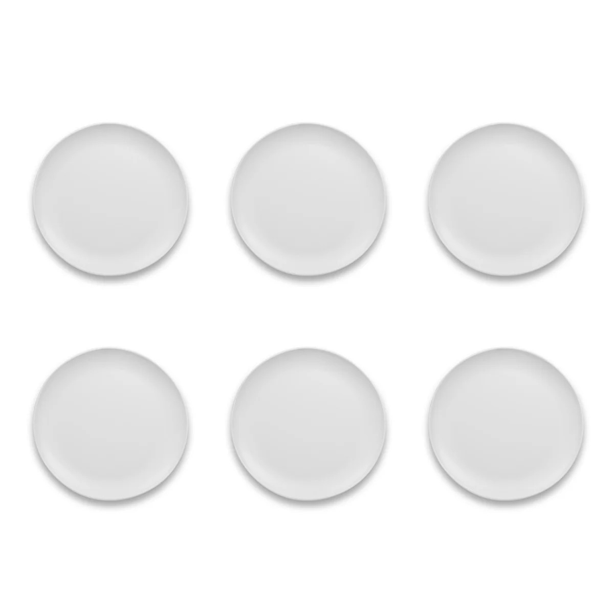 Laya Matte Coupe Melamine Dinner Plate (Set of 6) | Wayfair North America