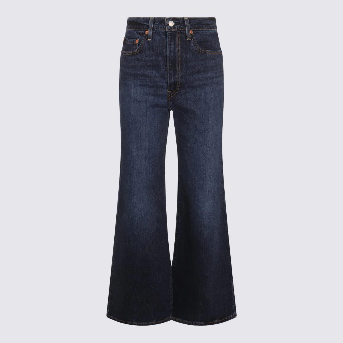 Levi'S Dark Blue Cotton Denim Jeans | Baltini