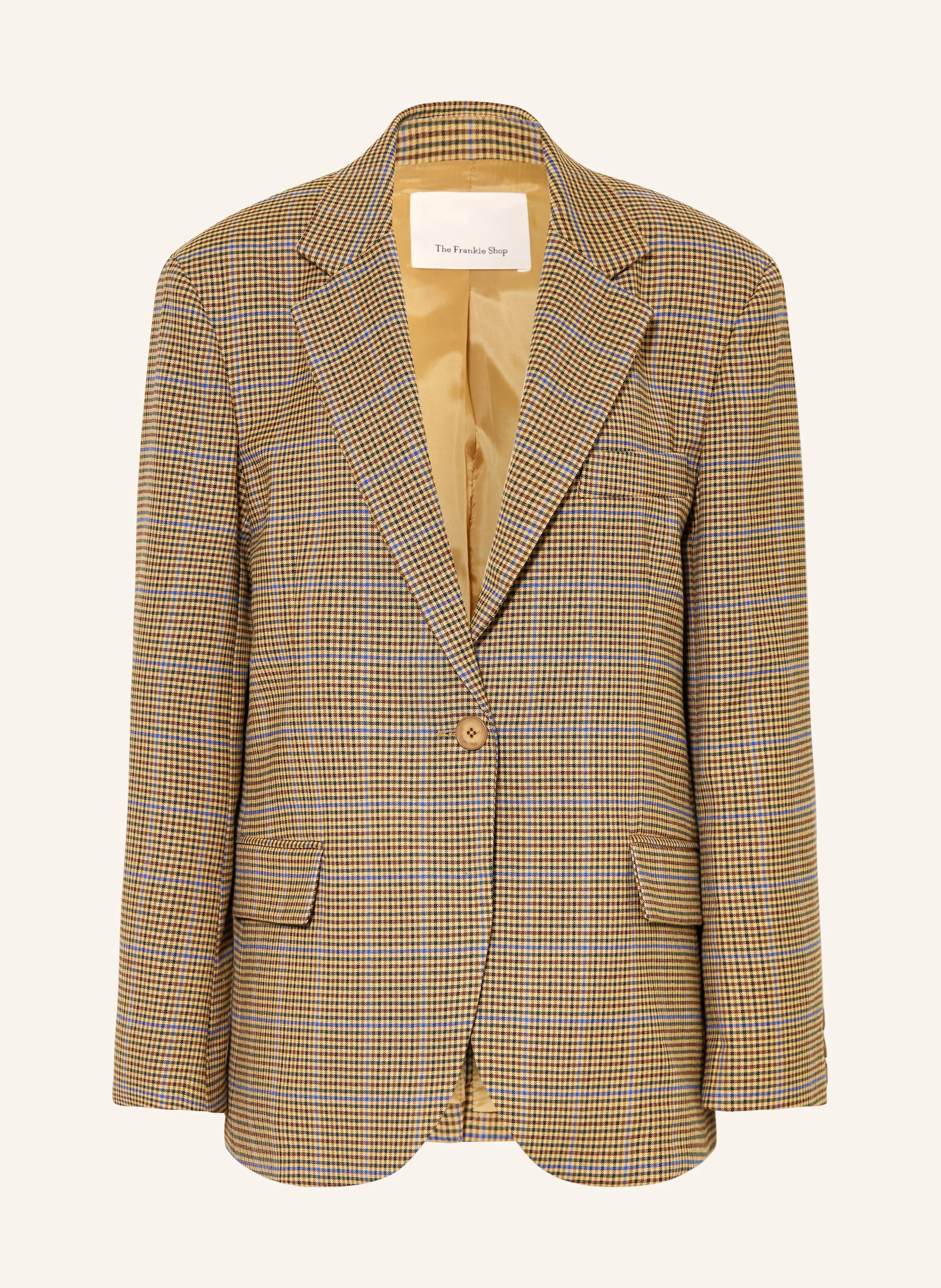 The Frankie Shop Oversized-Blazer LYRA in camel / braun / blau | Breuninger (DACH)