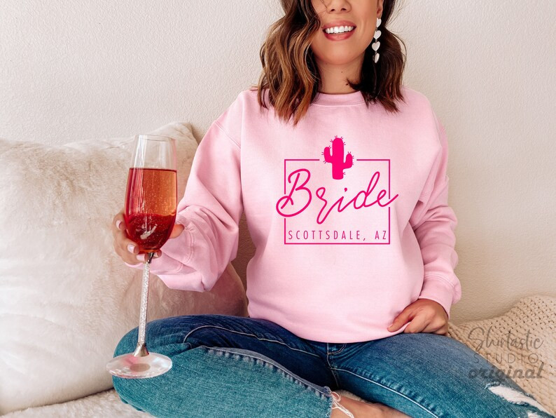 Bachelorette Party Sweatshirts  Scottsdale unisex Crew Neck - Etsy | Etsy (US)