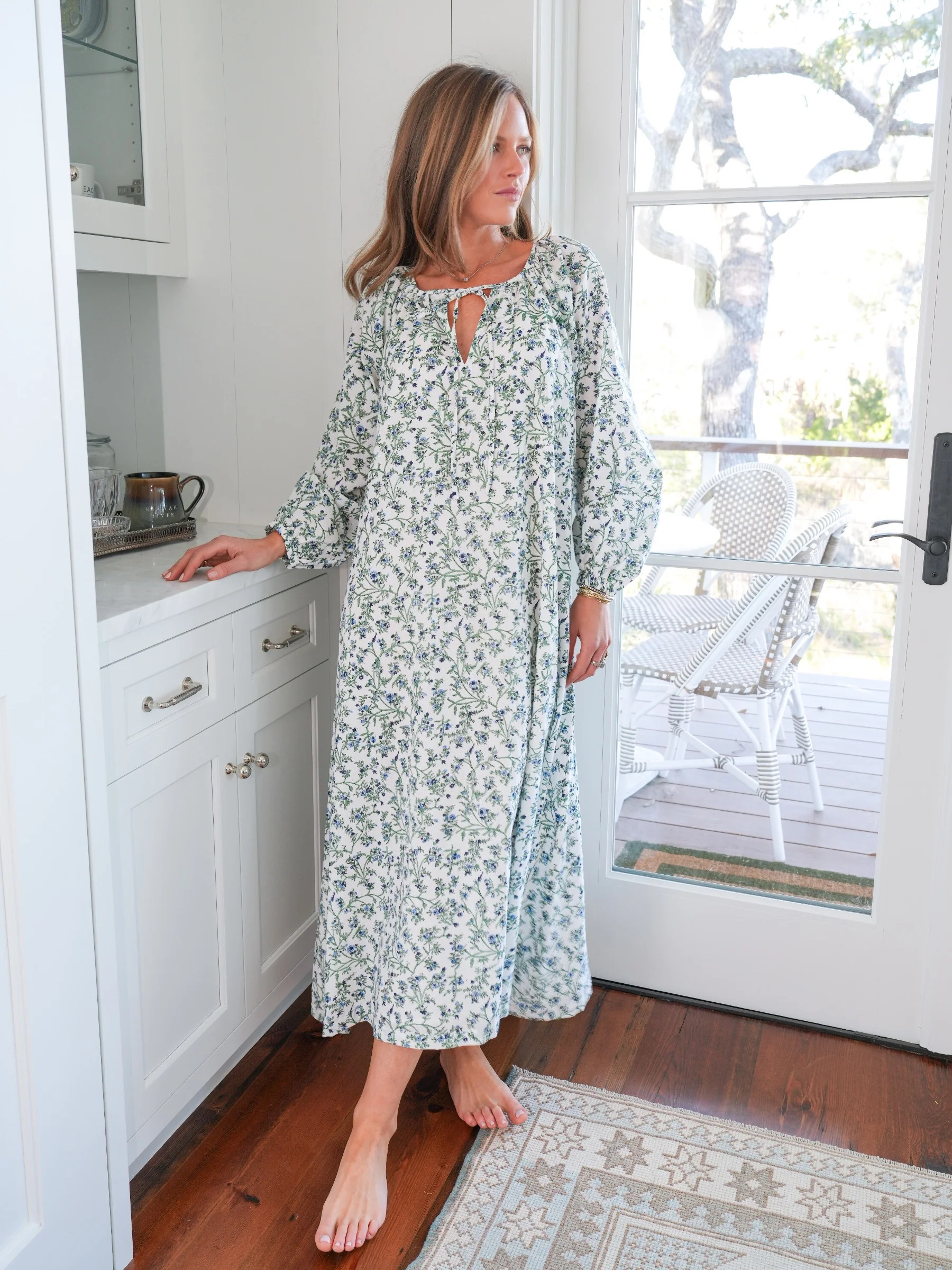 Christopher Maxi Dress - Wedding Meadow | Darling Loungewear