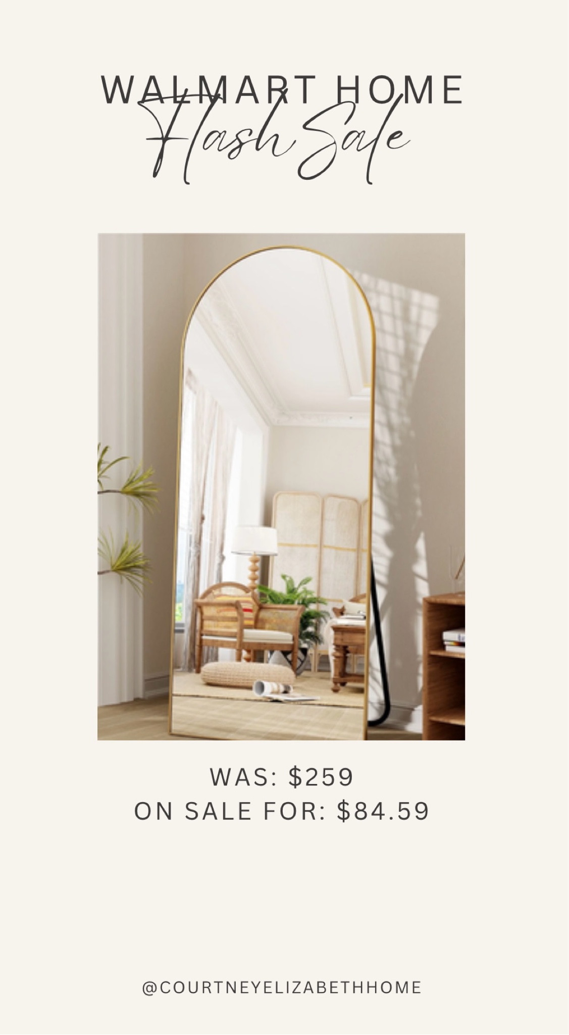 Walmart Arched Mirror on Major Sale! 😍

#LTKSaleAlert #LTKHome #LTKFindsUnder100