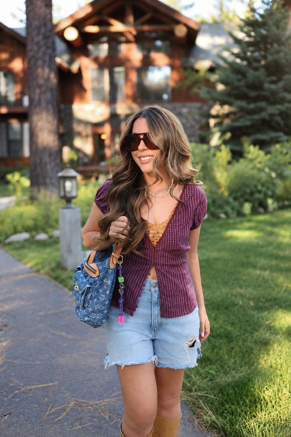 Fall outfit
Target plaid top
Target style
Abercrombie long denim shorts

#LTKootd #LTKSeasonal #LTKPetite