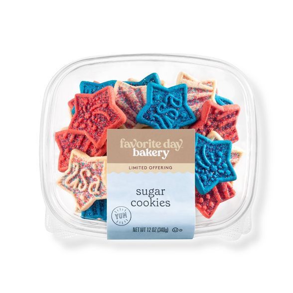 Blue Star Sugar Cookies - 12oz - Favorite Day™ | Target