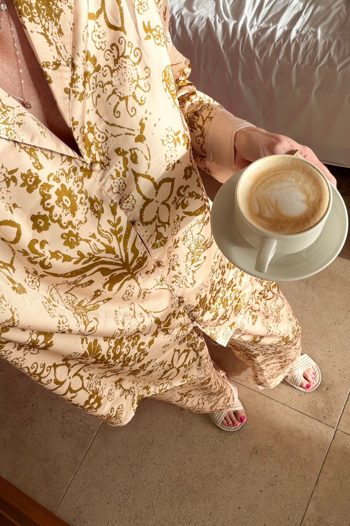 Luxe PJ set for less - would make a great Mother's Day gift idea!

#LTKmomlife #LTKMothersDay #LTKSeasonal