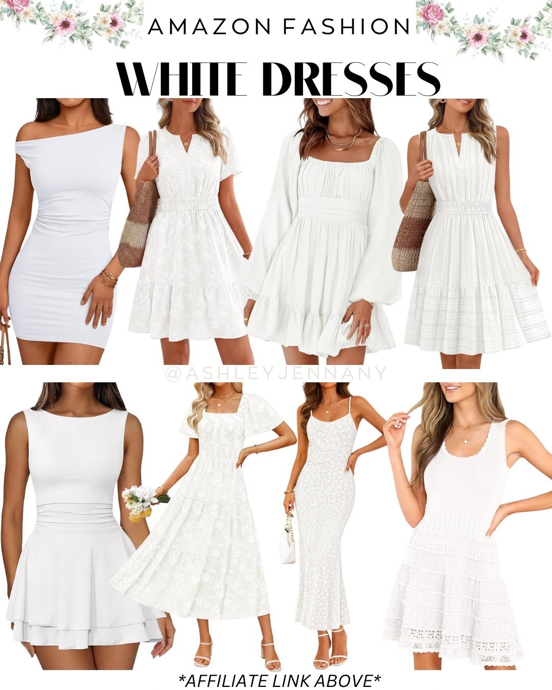 White dresses 

#LTKMidsize #LTKootd #LTKSeasonal