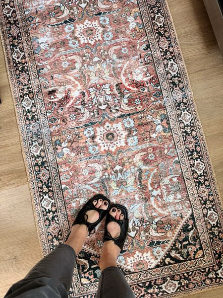 Runner rug 😍 The colors in this LoLoi runner are beyond fabulous 🙌🏼 Mine is 2’6” x 9’6"

#LTKover40 #LTKhome #LTKfindsunder100