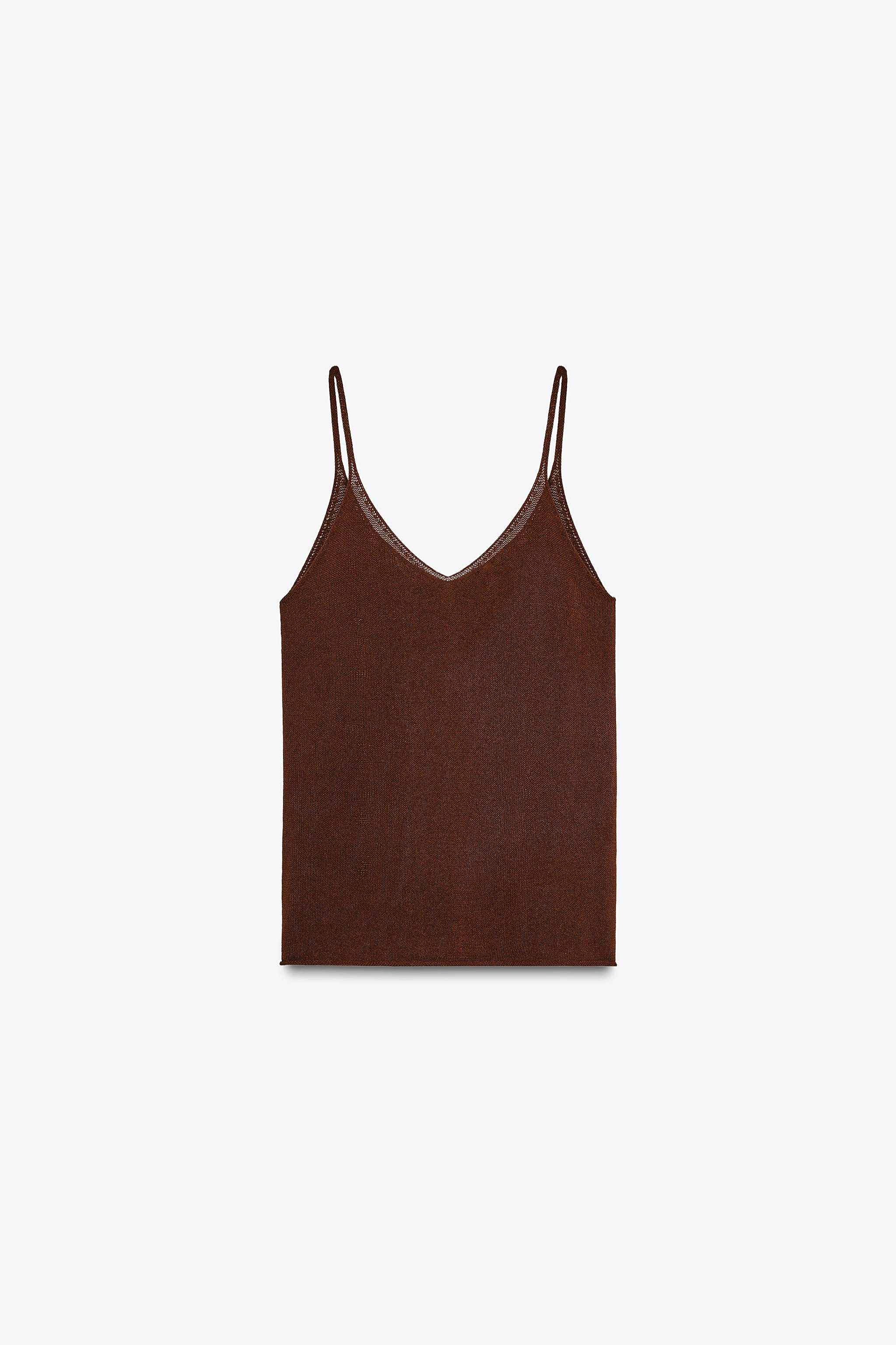 STRAPPY KNIT TOP | Zara US