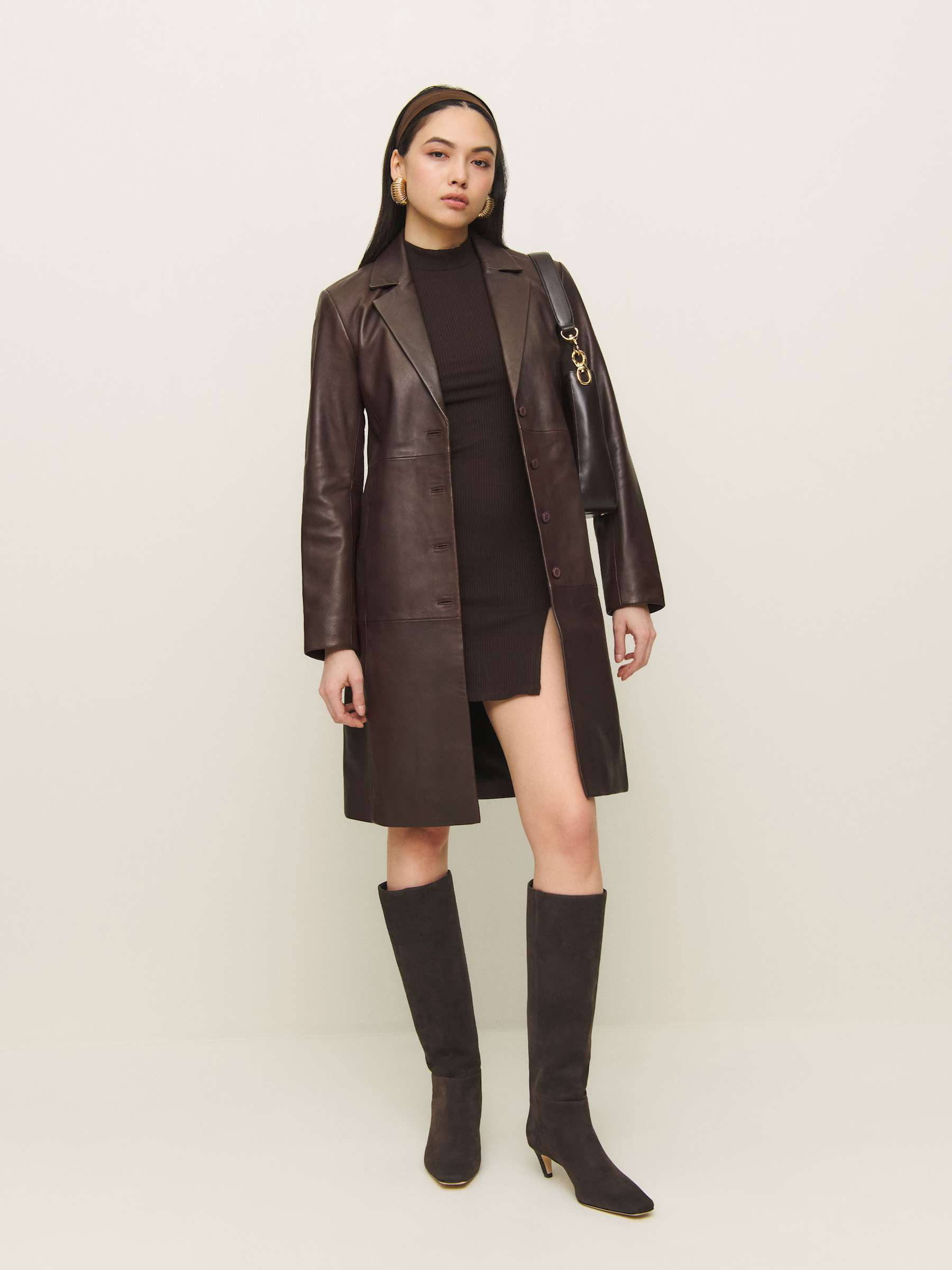 Remy Knee Boot | Reformation (Global)