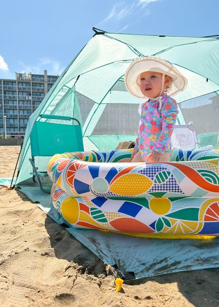 Beach tent 
Family vacation
Toddler beach essentials 
Toddler beach hat

#LTKKids #LTKFamily #LTKTravel