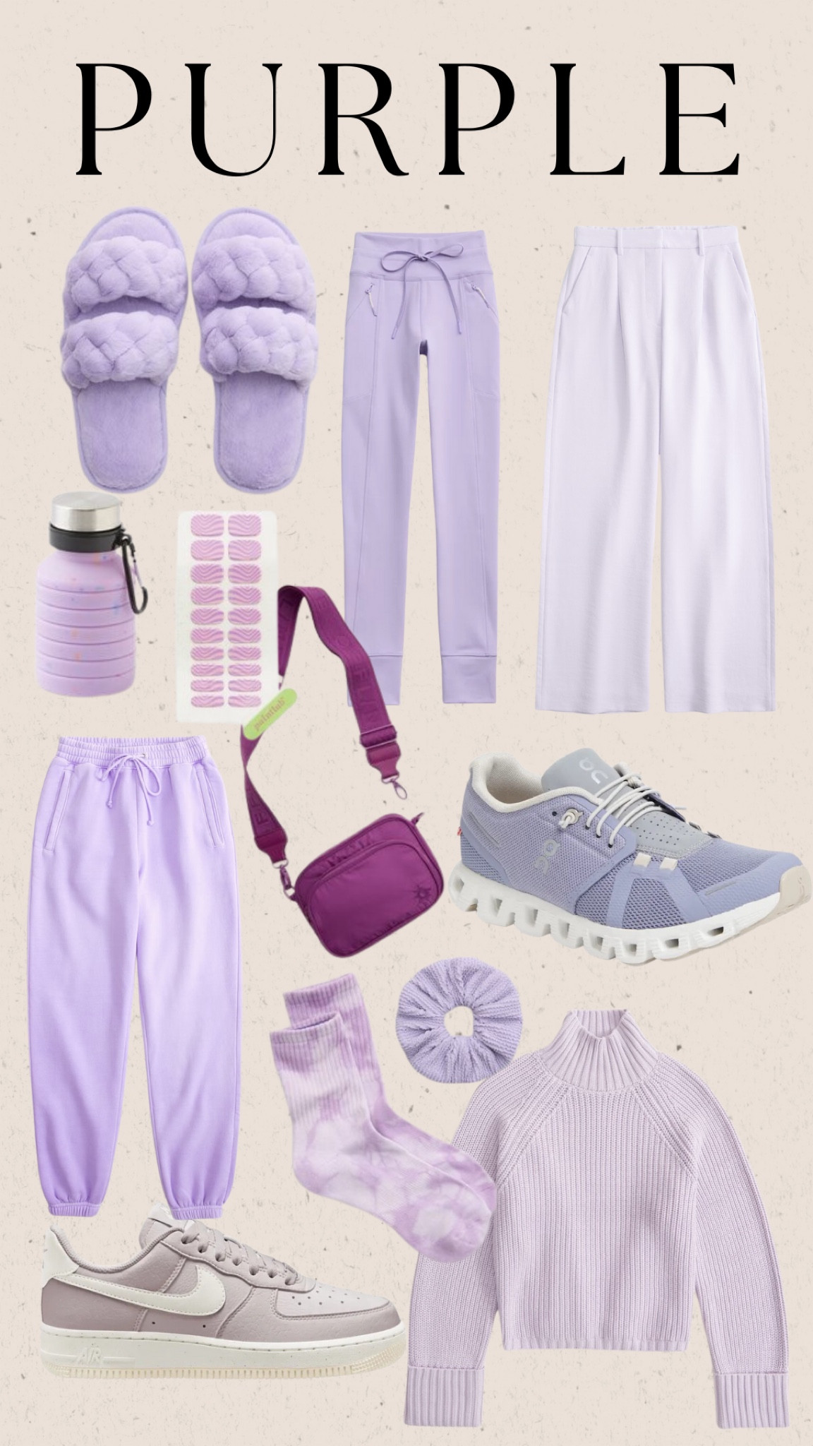 Purple! 

#LTKstyletip #LTKfindsunder50 #LTKfindsunder100
