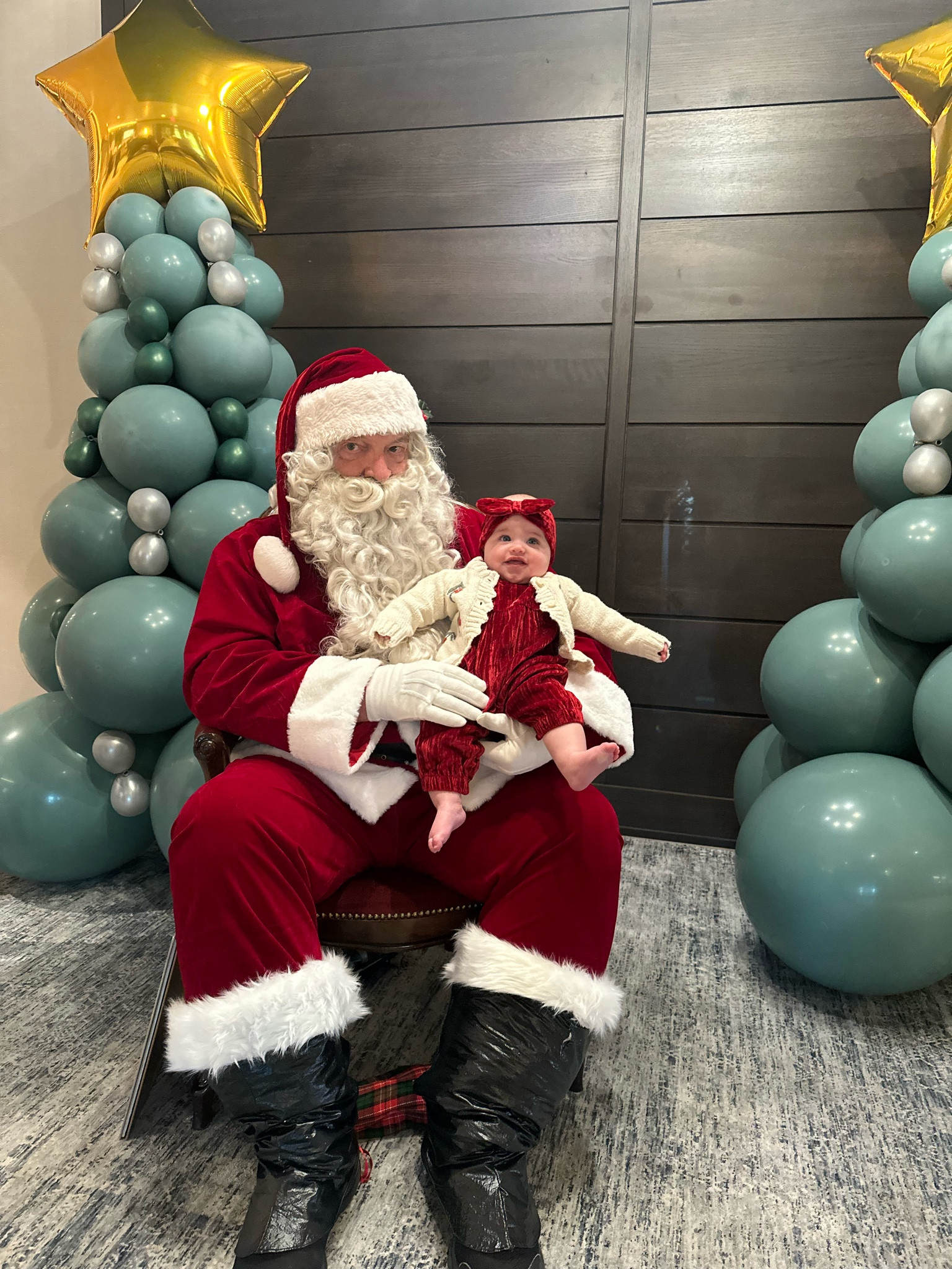 First time meeting Santa! 

#LTKHoliday #LTKBaby #LTKFamily