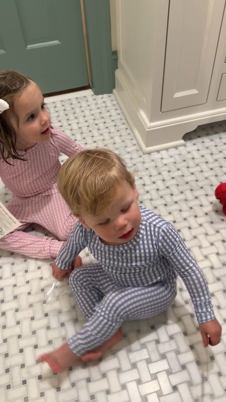 A little post bath time hang out…this age is so hard but also precious. Treasuring simple, everyday nights like these. 

Pajamas sibling matching gingham 

#LTKkids #LTKfamily #LTKbaby