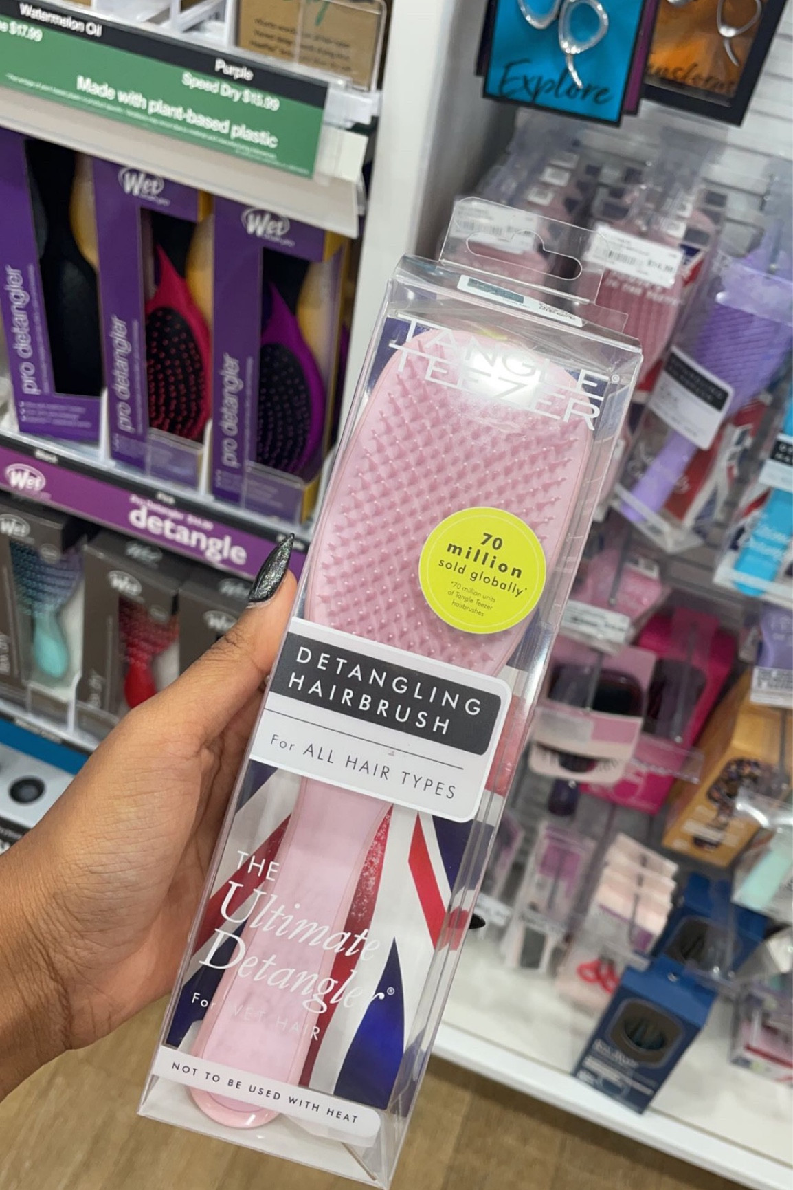 detangling hair brush when hair is wet or dry

#LTKbeauty #LTKFind