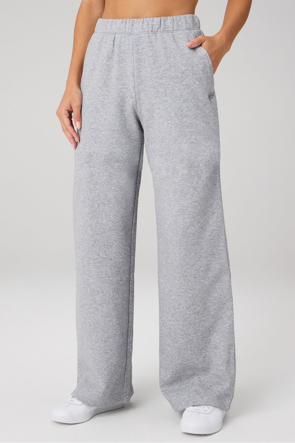 Cozy Fleece Wide Leg Sweatpant | Fabletics