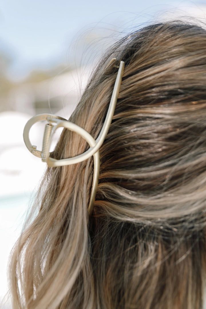 Linda Hair Clip - Gold | Petal & Pup (US)