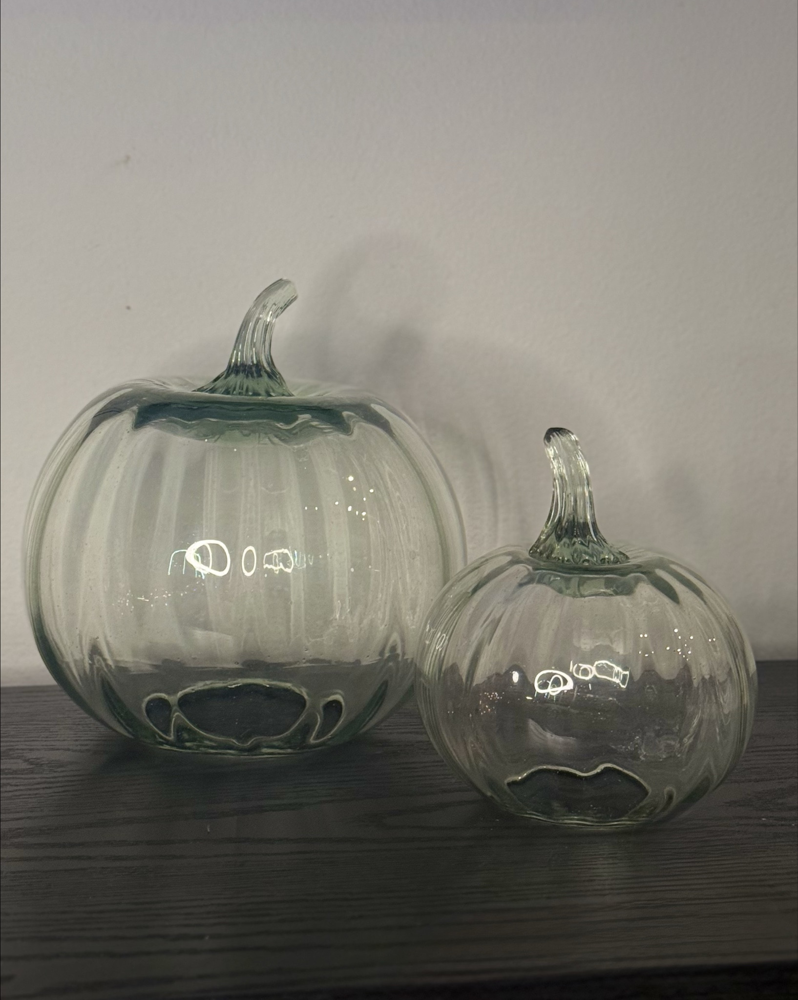 This year I’m leaning glass over ceramic — it elevates the fall vignette without feeling kitschy. These Pottery Barn glass pumpkins are everything. 

translucent, elegant, and perfect for layering on your mantel, shelves, or even a dining table.

But you DON’T have to spend PB prices. Here are my favorite dupes that deliver the same look (for less). Scroll for the mix-and-match styling inspo + links.

#LTKHome #LTKSeasonal #FallDecor #PumpkinEverything #HomeStyle #CozyVibes


#LTKHome #LTKSeasonal #LTKHalloween