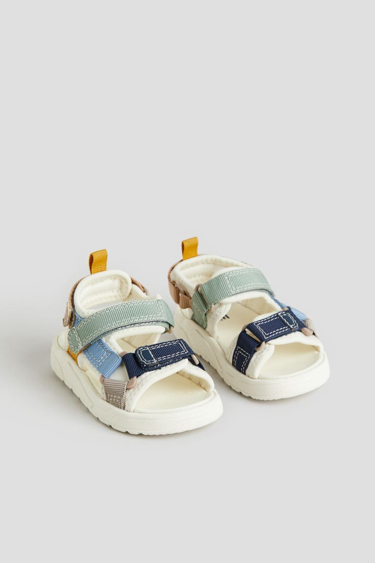 Sandals - Light green/dark blue - Kids | H&M US | H&M (US + CA)