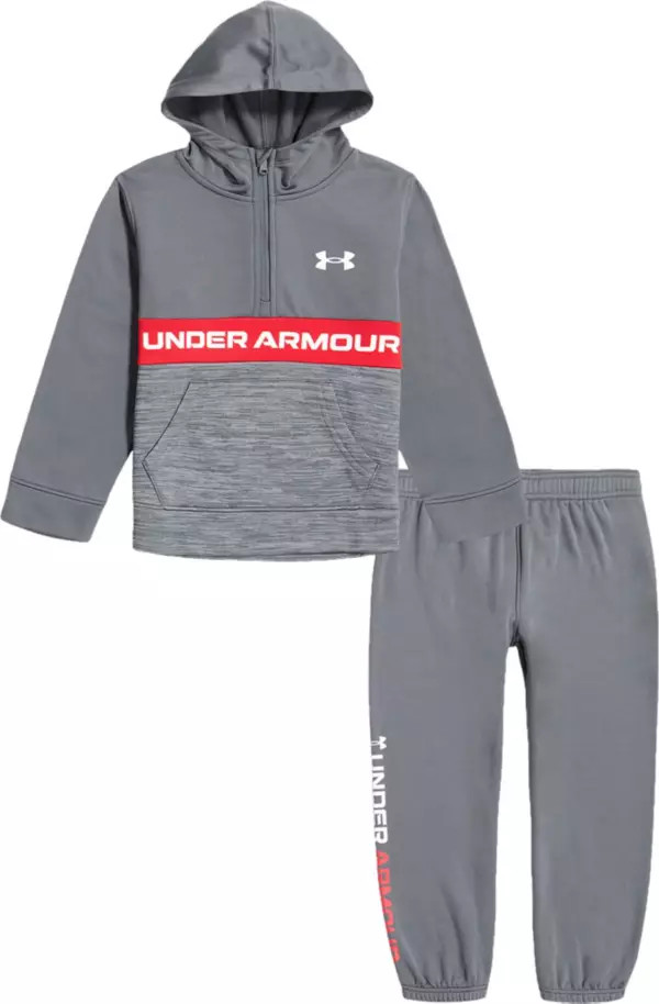 Under Armour Infant's Block Semi-Zip Hoodie and Joggers Set | Dick's Sporting Goods