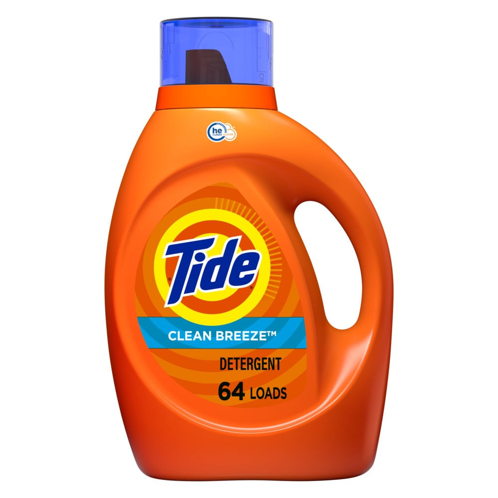 Tide Clean breeze HE Laundry Detergent 64 Loads 92 -fl oz | 3700040690 | Lowe's