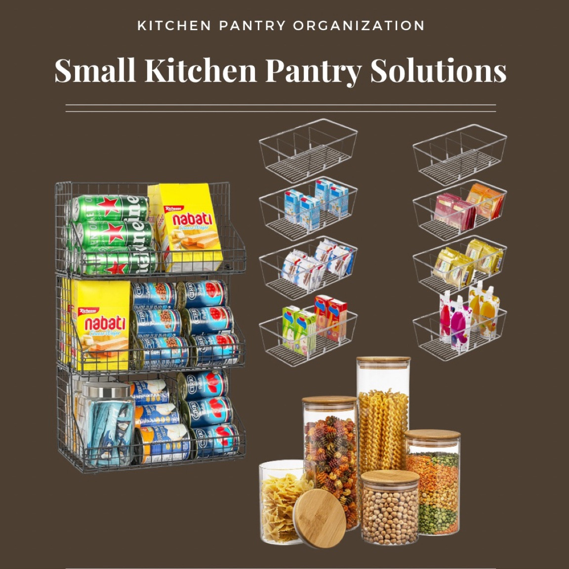 Kitchen Organization | Pantry Organization | Food Organization | Cabinet Organization | Food Storage 

#LTKhome