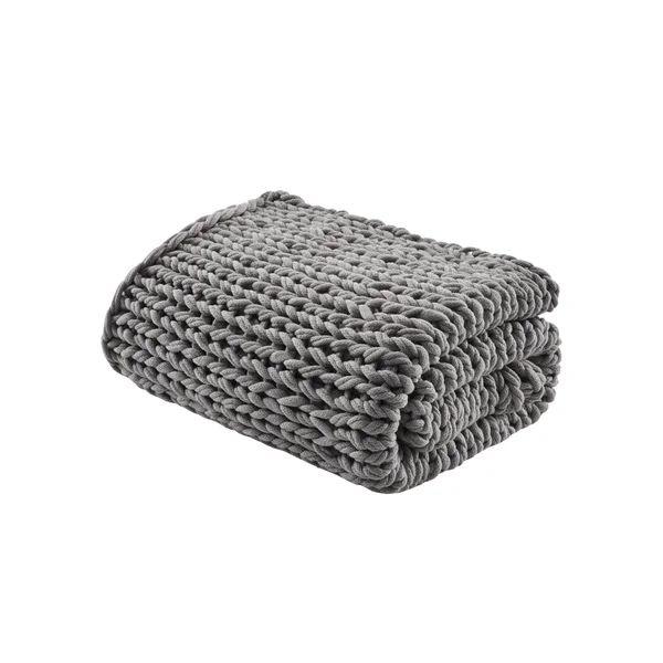 Madison Handmade Chunky Double Knit Throw | Wayfair North America