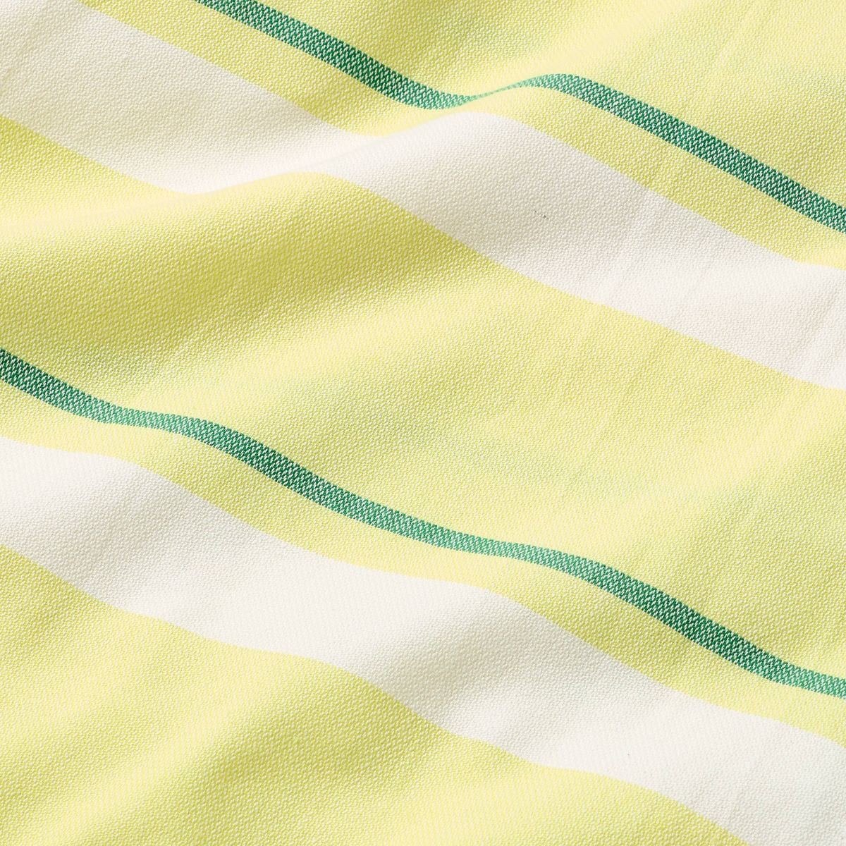 36"x72" Jacquard Turkish Lightweight Striped Oversized Beach Towel with Knotted Fringe Yellow - R... | Target