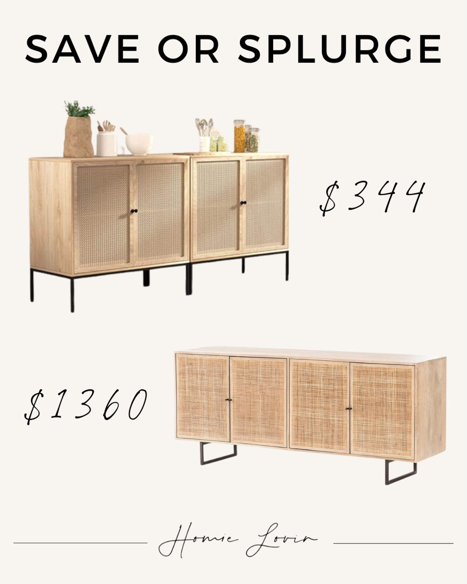 Save or Splurge - Sideboard! Massive Savings!

Way Day Sale, furniture, home decor, interior design, sale, sideboard, Wayfair, Kathy Kuo Home #furniture #homedecor #Wayfair #KathyKuoHome

Follow my shop @homielovin on the @shop.LTK app to shop this post and get my exclusive app-only content!

#LTKhome #LTKsalealert #LTKFind