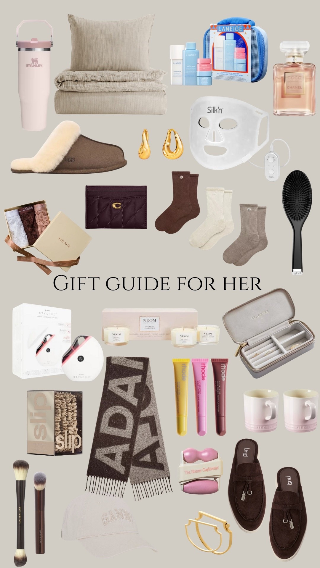 Gift guide - Uggs - socks - Adanola - skin care - hair care - rhode - 

#LTKgiftguide #LTKfestive