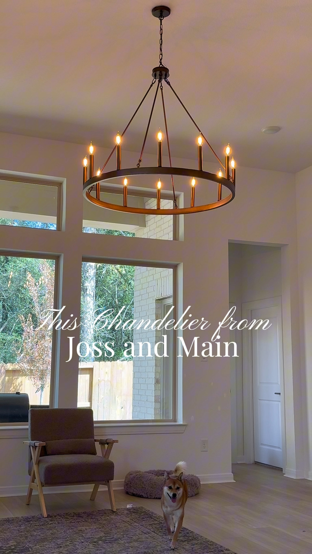 Fell in love with this chandelier from @wayfair @jossandmain, under $300 right now! #lightfixtures"livingroomaccesories

#LTKSeasonal #LTKHome #LTKSaleAlert