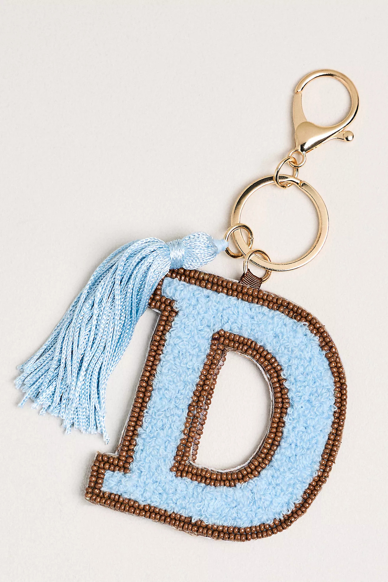 Varsity Monogram Bag Charm | Anthropologie (US)
