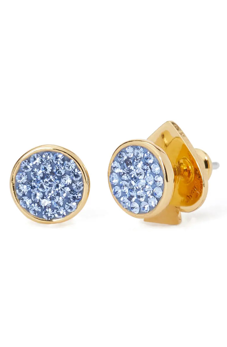 clay pavé disc stud earrings | Nordstrom