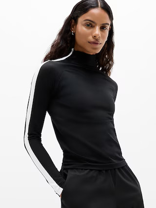 Renew Seamless Mock Neck Top | Athleta