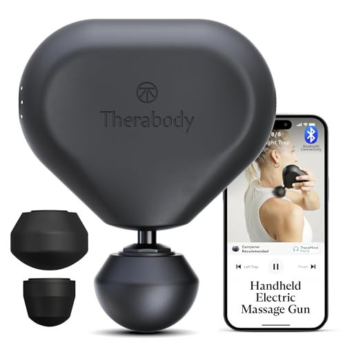 TheraGun Mini (3rd Generation) by Therabody – Ultra-Portable Massage Gun and Travel Essential for Fast, Effective Pain and Tension Relief Anywhere (Black) | Amazon (US)