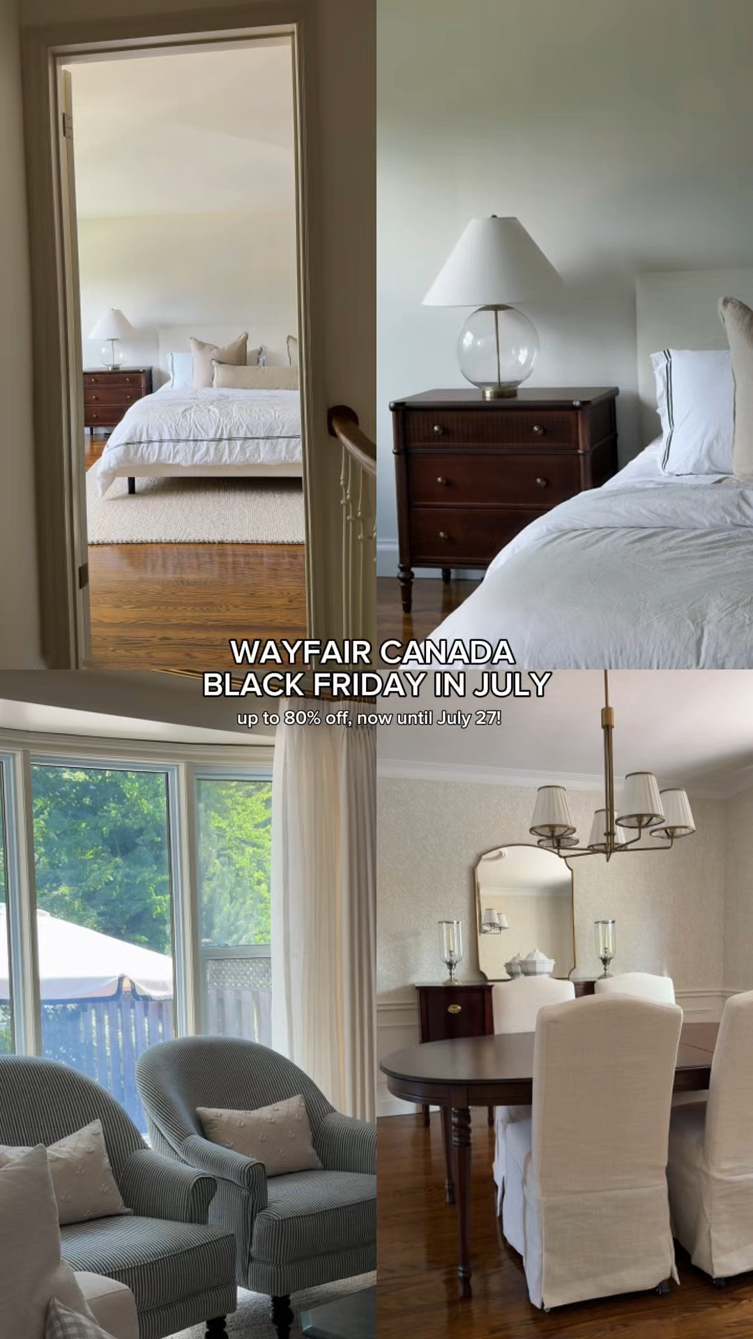 #WayfairCAPartner Wayfair Canada's Black Friday in July sale is here, and so many of my favourite pieces from our home are included! Shop up to 80% off through July 27 🤍 #WayfairCAHome @wayfaircanada