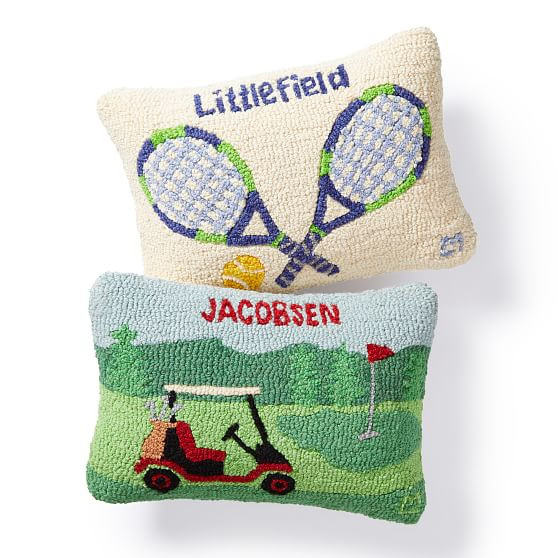 Hand Hooked Pillows | Mark and Graham