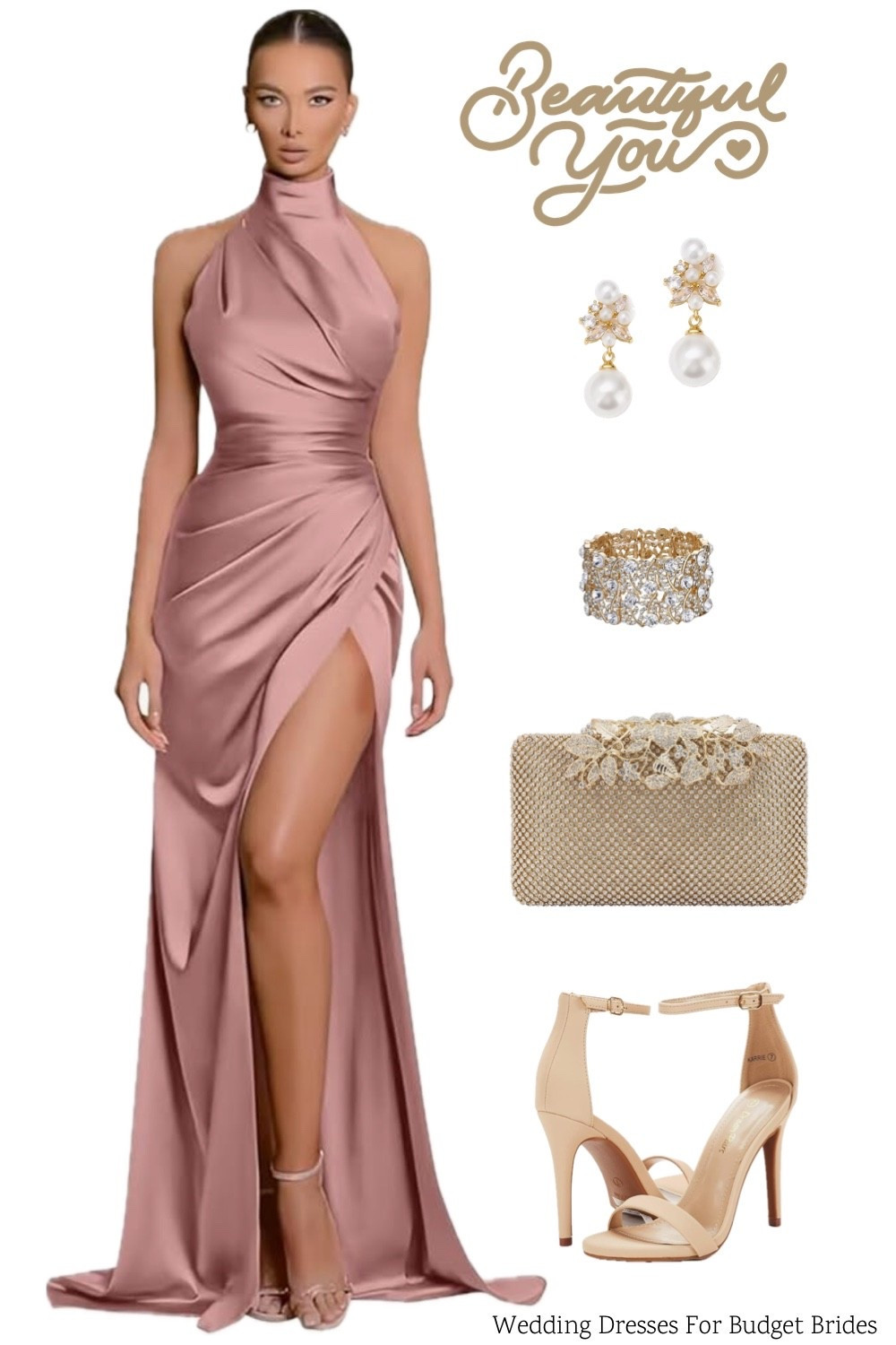 Formal wedding guest outfit from Amazon.

Amazon dress. Event dress. Wedding guest gown. Long wedding guest dress. Formal gowns. Black tie dress. Formal wear. Pink dress. Amazon wedding guest dress. Maid of honor dress. Black tie gowns. Bridesmaid dress. Wedding party dress. Bridal party gown. Prom dress. Wedding guest dress. 

#LTKSeasonal #LTKWedding
