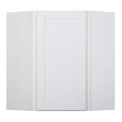 Diamond NOW Arcadia 12-in W x 30-in H x 24-in D White Corner Wall Fully Assembled Stock Cabinet (... | Lowe's