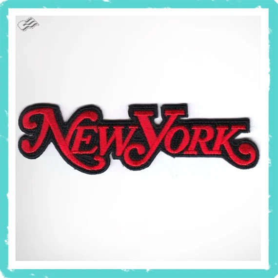 2 Pieces NYC New York Letter Red Black New York City | Etsy | Etsy (US)