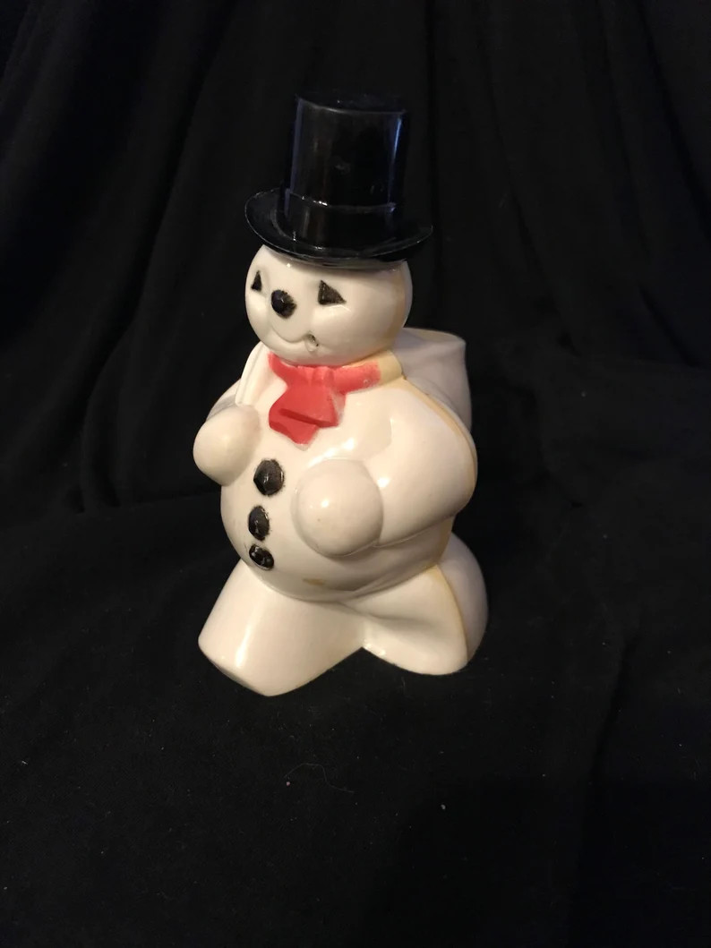 Vintage 1950s Plastic Frosty the Snowman Candy Hopper. | Etsy | Etsy (US)